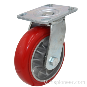 Casters Universal Polyurethane ที่ยืดหยุ่นสูง